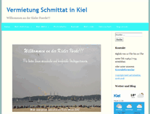 Tablet Screenshot of ferienwohnung-kiel.de